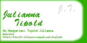 julianna tipold business card